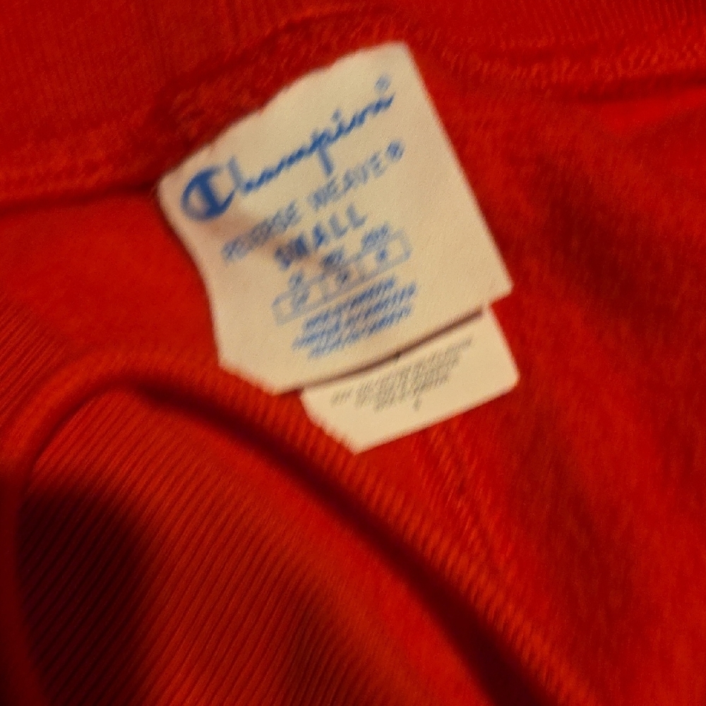 2 Piece Champion Red Hoodie with Mickey Mouse Graphic - Picture 5 of 5